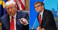Trump lashes out at reporter after Vance cut off by Stephanopoulos mid-sentence