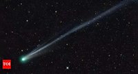 2 green comets shine bright. How to spot them in the night sky? - The Times of India