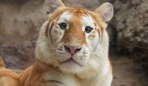 Ava The Golden Tiger Captivates Hearts And Blows Up Online