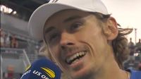 'Aussie, Aussie, Aussie!': US interviewer swoons over Demon