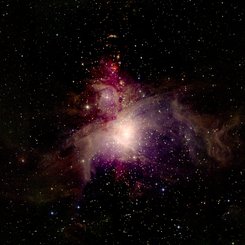 Orion Bulutsusu: 2MASS Görünümü