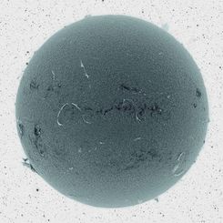  Black Sun and Inverted Starfield 