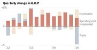 Trump Blames Biden After U.S. Economy Shrinks Amid Tariff War