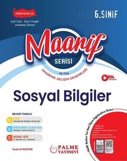 6.SINIF MAARİF SERİSİ SOSYAL BİLGİLER HAFTALIK DENEME (40FÖY)