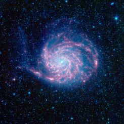 Spitzer's M101