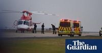 Airshow reopens after crash leaves pilot fighting for life in Melbourne hospital