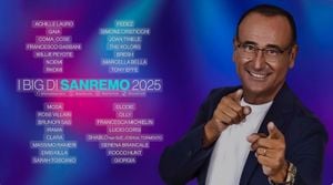 Sanremo 2025 Second Evening Features Talented Lineup