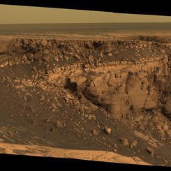 At the Edge of Victoria Crater