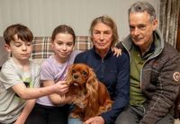 ‘Do the right thing’: Two stolen puppies reunited with mum - but two still missing