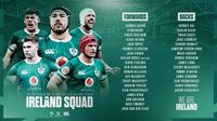 Irish Rugby | Farrell Names Ireland Squad For The Gallagher Cup And Quilter Nations Series