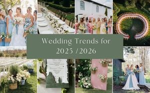 2025 Wedding Trends: Style, Sustainability, And Personalization Define The Season