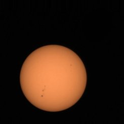 Mars'ta Bir Güneş Tutulması: Phobos Güneş'in Önünden Geçiyor