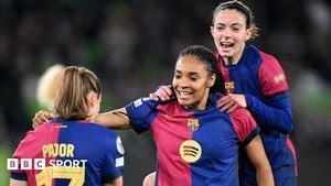 Barcelona Takes Commanding 4-1 Victory Over Wolfsburg