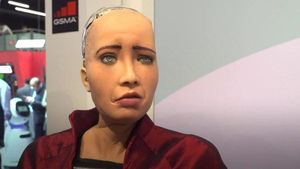 Sophia The Robot Captivates Zimbabwe’s Innovation Fair