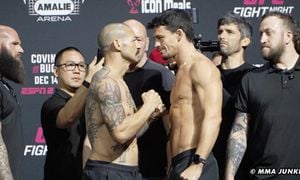 Cub Swanson Knocks Out Billy Quarantillo At UFC Fight Night 41