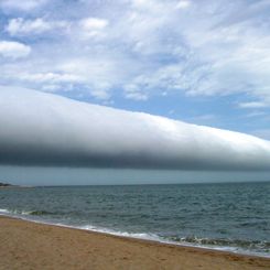 A Roll Cloud Over Uruguay