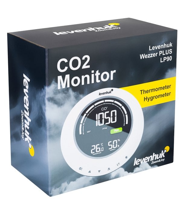 Levenhuk Wezzer PLUS LP90 CO₂ Monitörü
