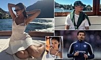Dele Alli and his model girlfriend enjoy romantic date at Lake Como as ex-Spurs star settles into life in Italy