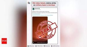 India Debunks Pakistani Claims Of Amritsar Attack