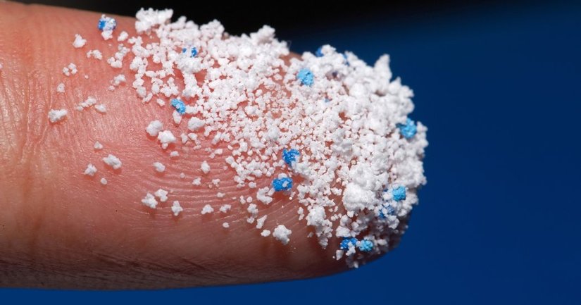 Mikroplastik ve nanoplastiklere ait bir görüntü