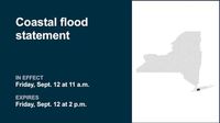 NY weather: Coastal flood statement in place for Nassau County for Friday