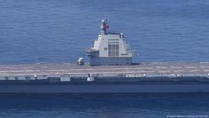 China’s Fujian Aircraft Carrier Crosses Taiwan Strait