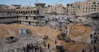Israel says Hamas hands over '2 coffins of deceased hostages' from Gaza