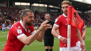 Jay Rodriguez Scores First Goal For Wrexham In Key Victory