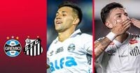 EN VIVO | Grêmio vs. Santos por Brasileirao 2025: minuto a minuto del partido