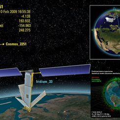 Satellites Collide in Low Earth Orbit