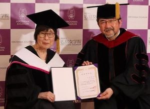 Atomic Bomb Survivor Katsuko Ogura Awarded Honorary Doctorate