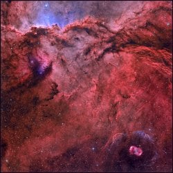 NGC 6188 ve NGC 6164