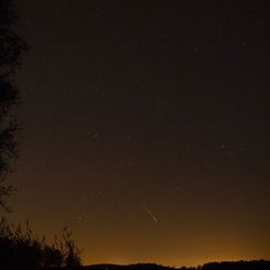 A Leonid Meteor Over Sweden