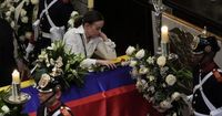 Photos of mourning for Colombian Sen. Miguel Uribe, who died 2 months after shooting at a rally