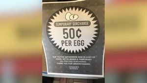 Waffle House Implements Nationwide Egg Surcharge