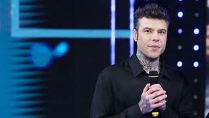 Fedez Shocks Fans With Black Eyes At Sanremo 2025