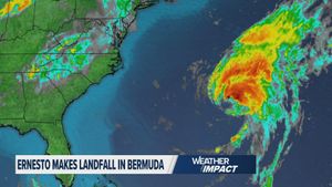 Hurricane Ernesto Disrupts US East Coast Beaches