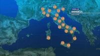 Meteo: forti piogge in arrivo tra oggi (23 aprile) e giovedì 24. Allerta grandine