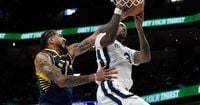 Pacers Grizzlies Basketball