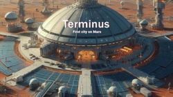 Mars'ta İlk Şehir Terminus Projesi