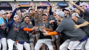 Astros Celebrate Victory With Soto's Stunning Homer