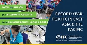 IFC Breaks Investment Record For Sustainable Development