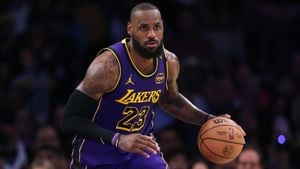 Lakers Power Past Warriors Behind Davis And James