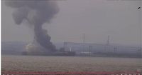 No injuries after explosion on a ship near the site of the Key Bridge per Baltimore Fire