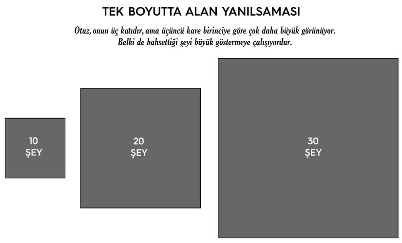 Tek Boyutta Alan Yanılsaması