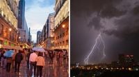 Previsión de lluvia en Madrid: alta probabilidad para el fin de semana