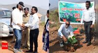 Mahesh Babu and SS Rajamouli join tree plantation drive at Odisha’s Deomali mountain | - The Times of India