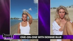 Bonnie Blue Stirs Up Controversy At Super Bowl