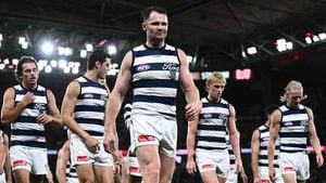 Geelong’s Tom Stewart Injury Worries Loom Before Clash Against Brisbane