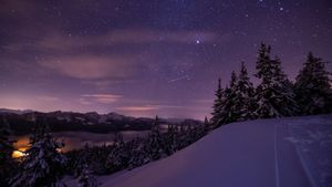 Weekend Snowfall Hits France And Belgium